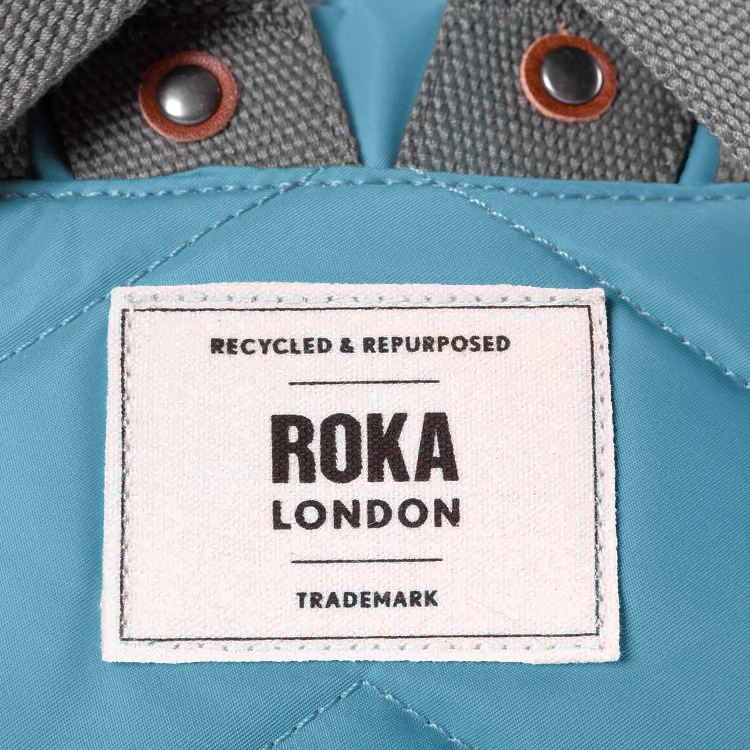 Roka London Bantry rygsæk Medium petrol vandafvisende