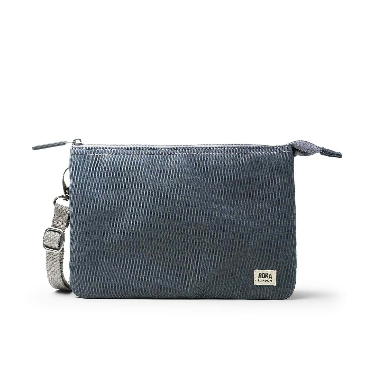 Roka London Carnaby crossbody taske XL smoke pung-taske