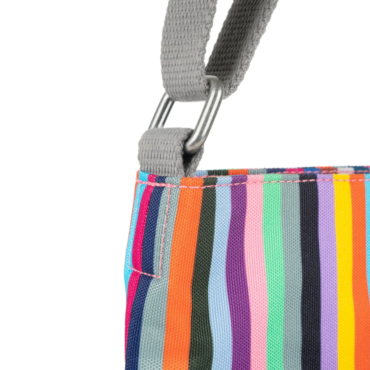 Roka London Kennington skuldertaske Multi Stripe