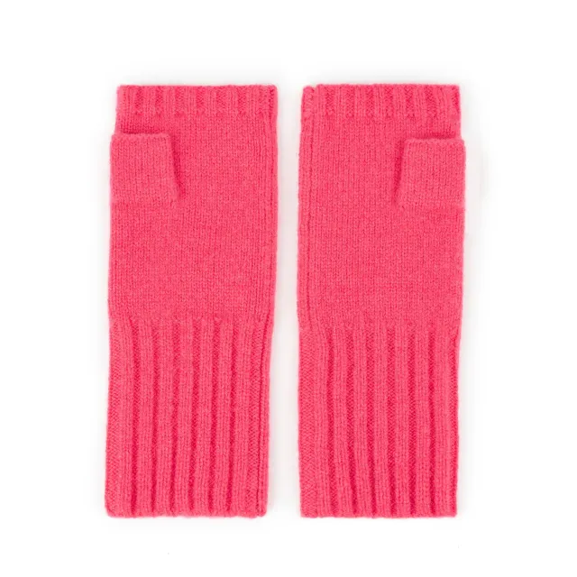 Roka London Metropolitan fingerløse handsker coral cashmere