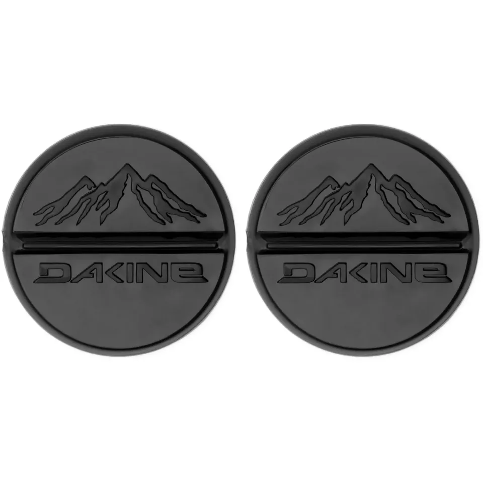 Dakine Round Scraper Stomps stomppad Clear Black 2-pak med skraber