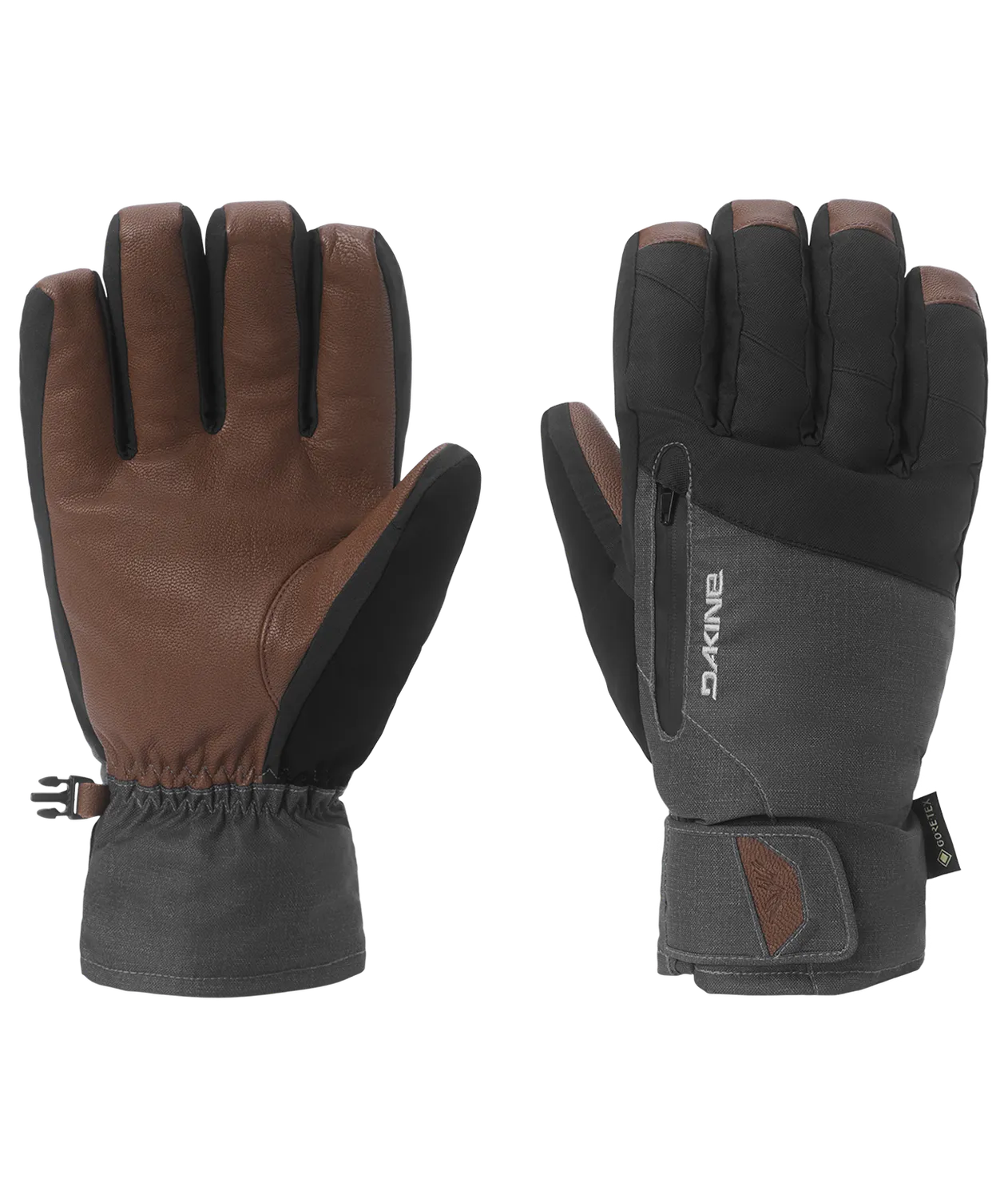 Dakine Titan 2.0 Leather DLX skihandsker grå