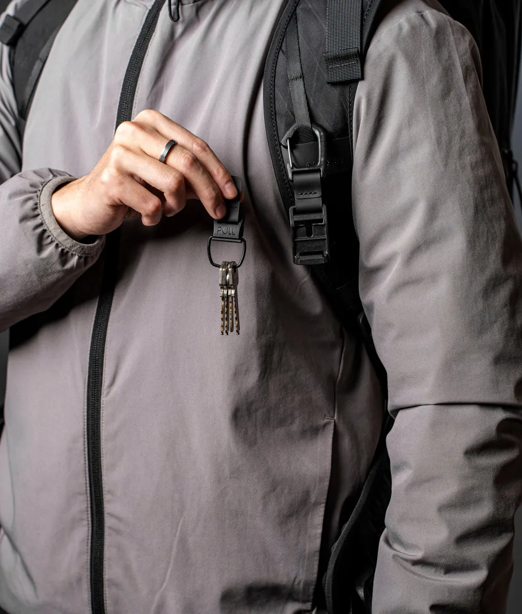 Alpaka HUB Carabiner karabinhage sort mount