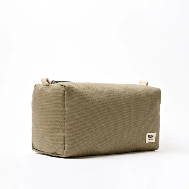 Roka London Maygrove toilettaske Small taupe vandafvisende