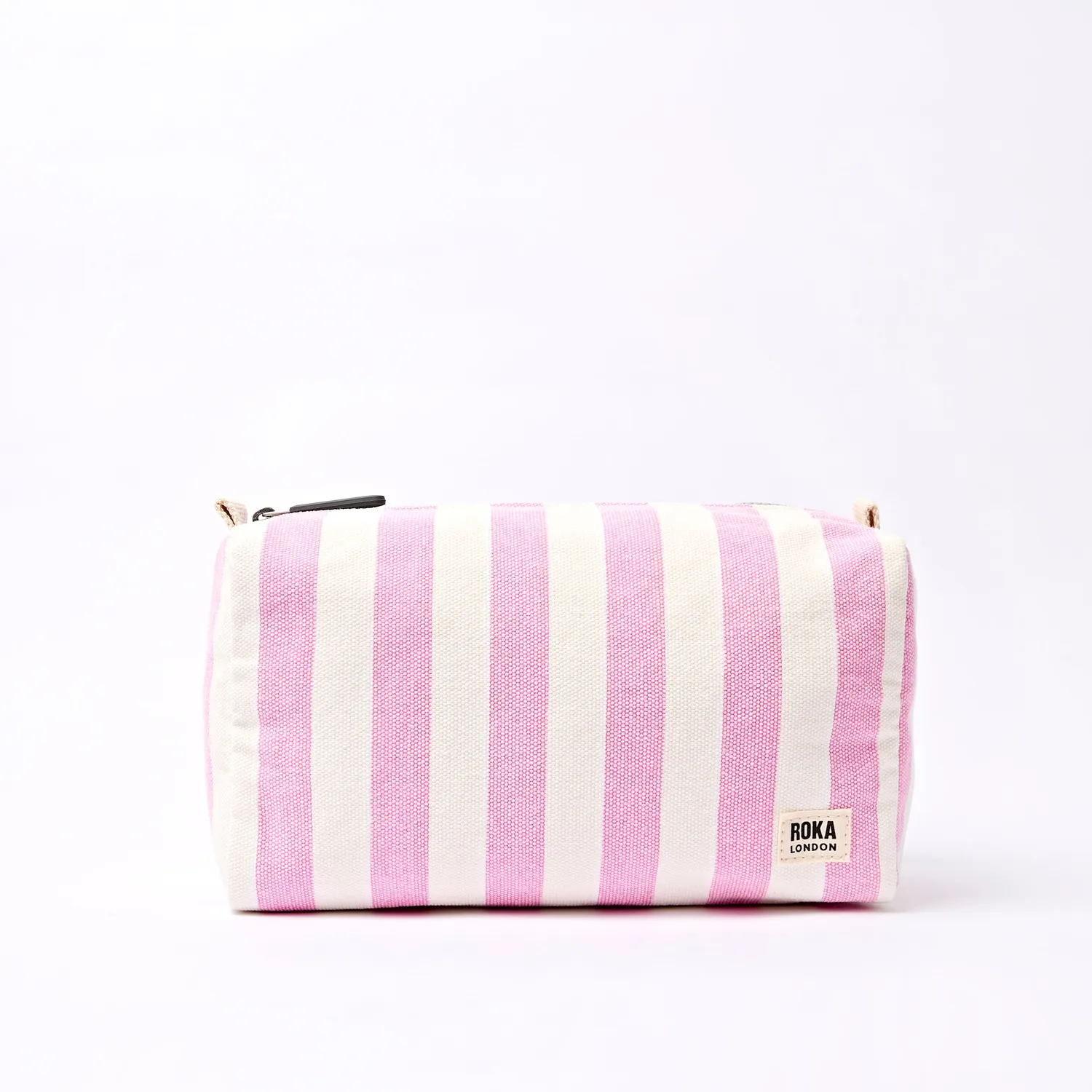 Roka London Maygrove toilettaske Sherbet Stripe Small vandafvisende