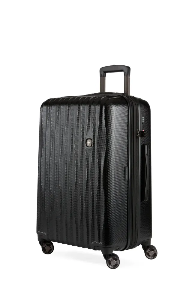 SwissGear Energie Medium Checked Spinner kuffert 23"