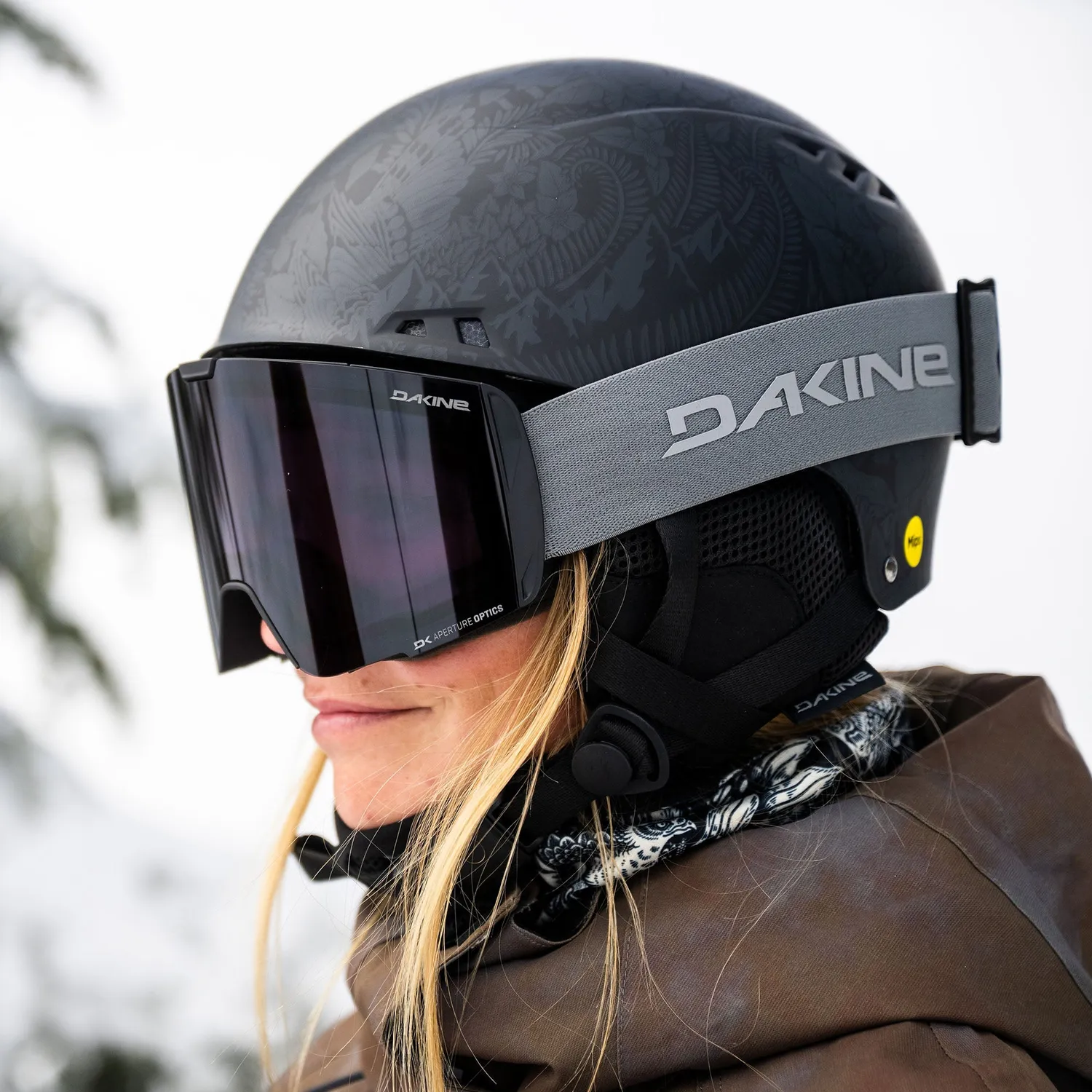 Dakine Sector skibriller Castlerock sølv spejl
