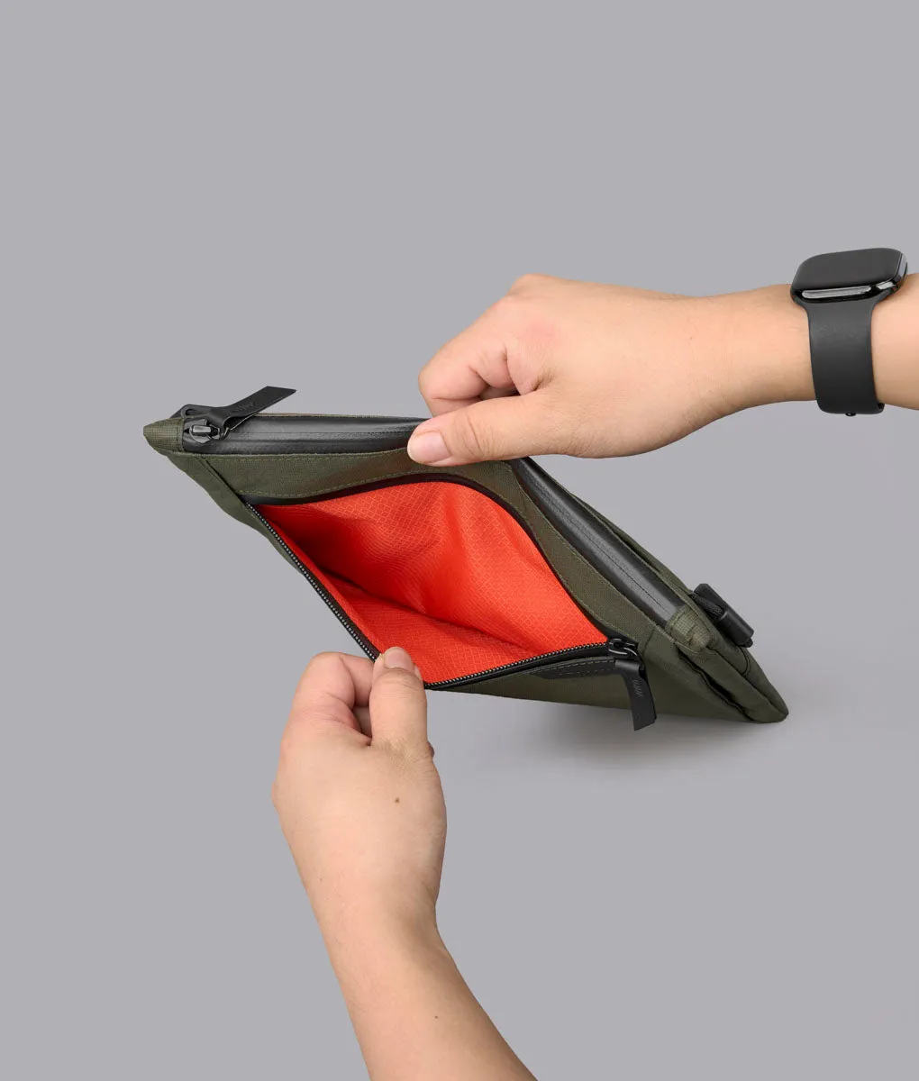 Alpaka Zip Pouch Max V2 toilettaske grøn Ultradyne