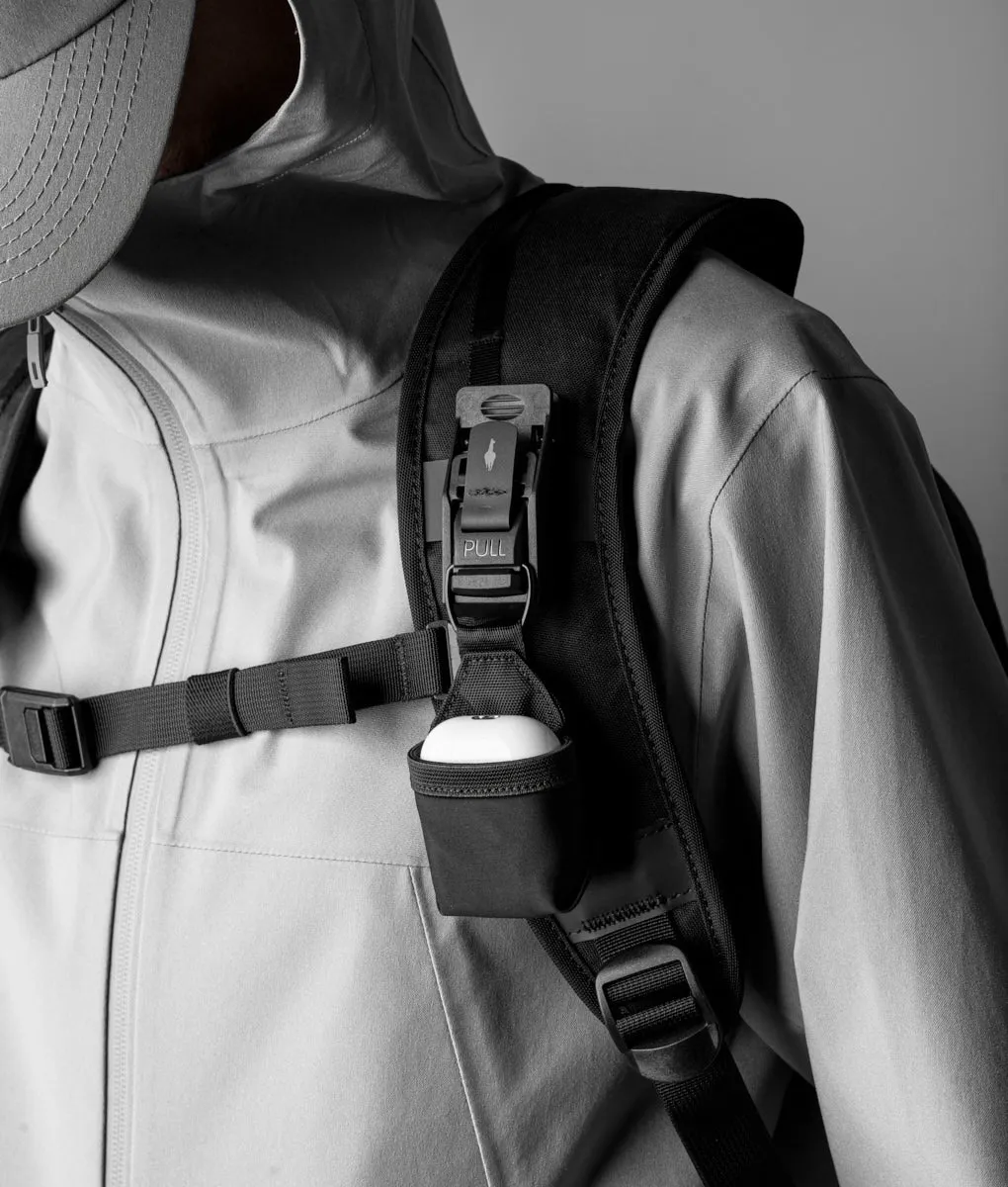 Alpaka HUB Earbuds Pouch etui bundle sort høretelefoner