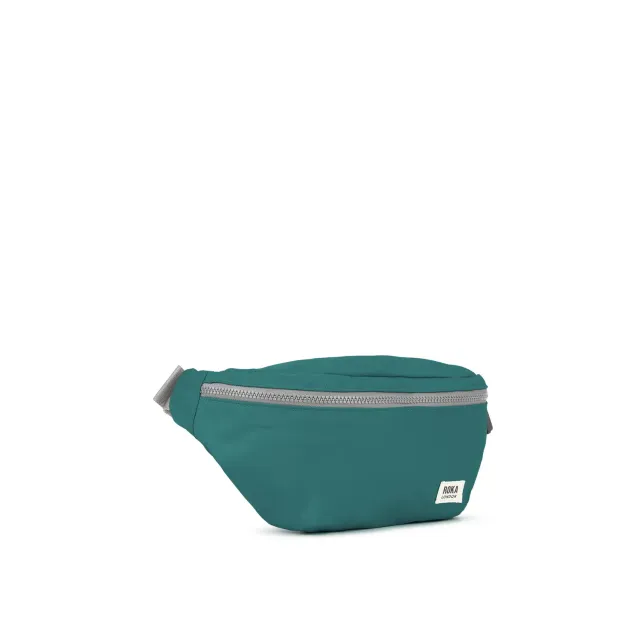 Roka London Jubilee Medium bæltetaske Teal 3,2 liter
