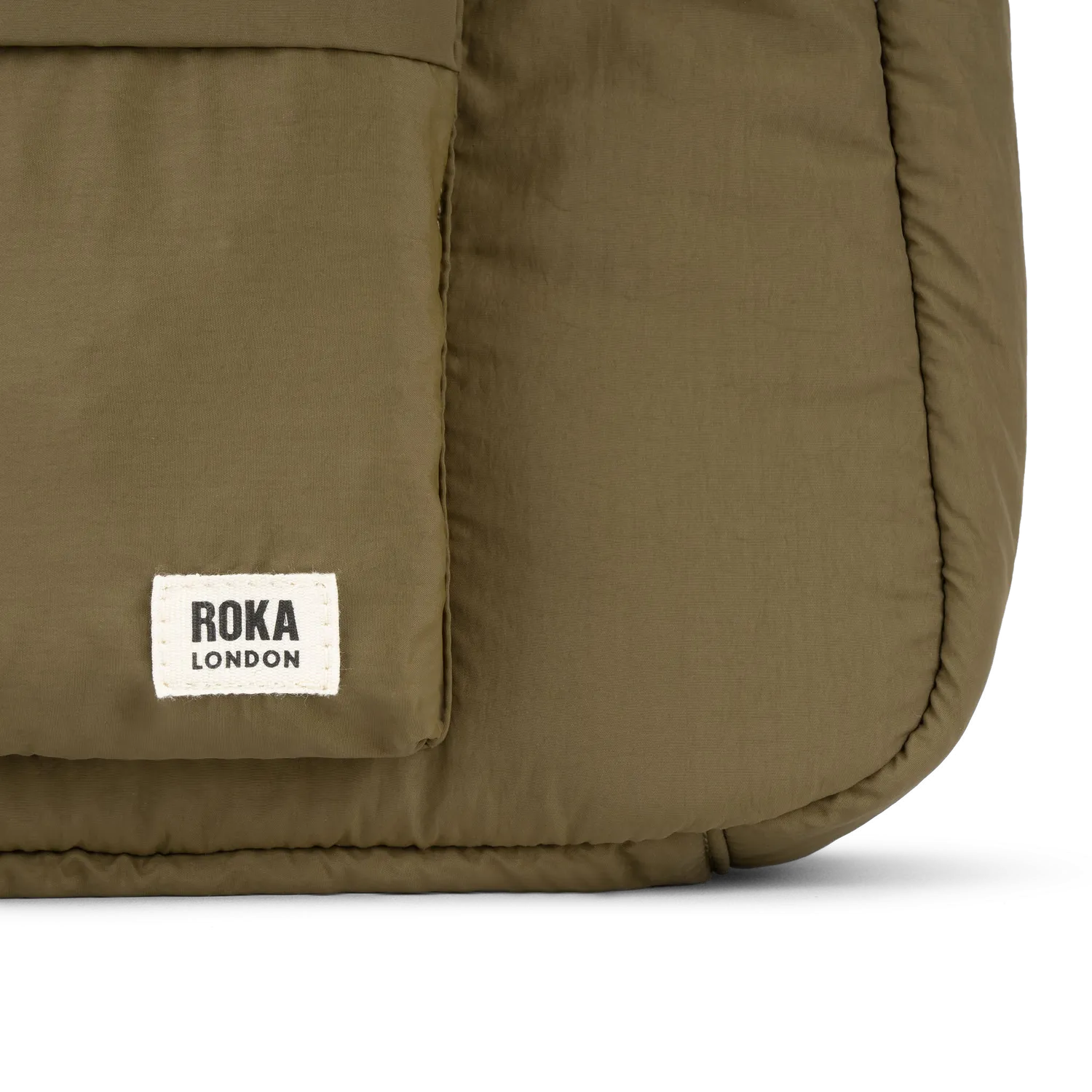 Roka London Belsize crossbody taske Moss Medium 14,7 liter