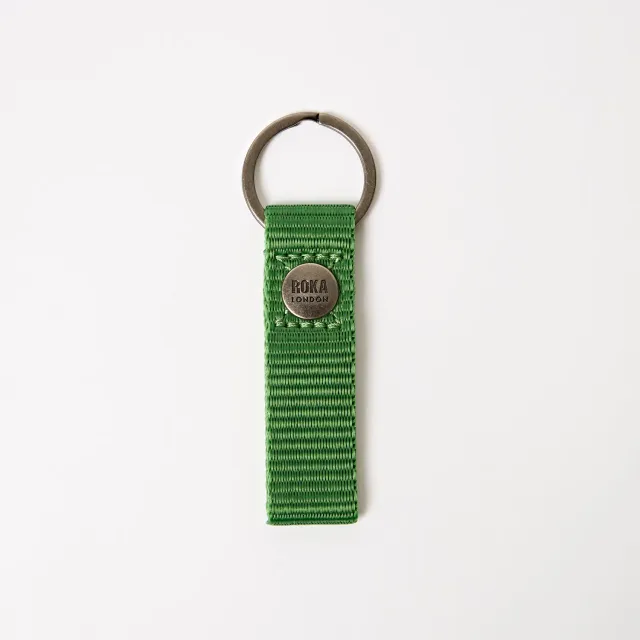 Roka London Portland One Size nøglering Online Lime Taslon