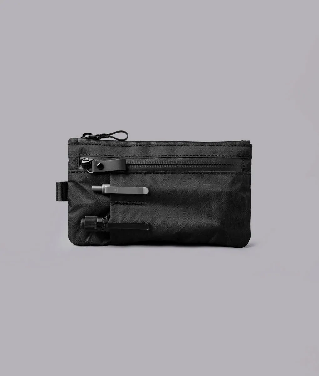 Alpaka Zip Clutch Ultradyne clutch sort let