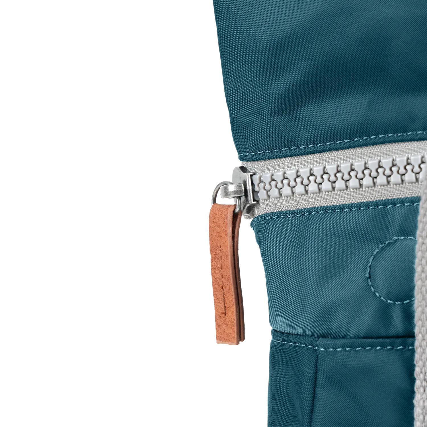 Roka London Canfield rygsæk teal nylon vandafvisende large