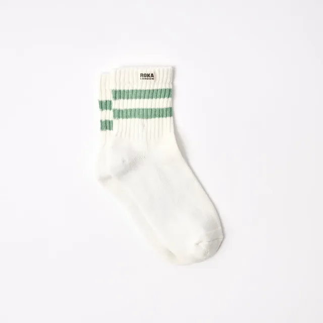 Roka London Windsor sokker matcha str 36-42 i bomuld