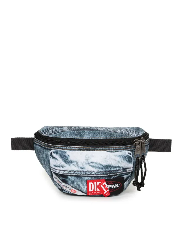 Eastpak Springer Diesel bæltetaske DSL Trompe Print Small denim