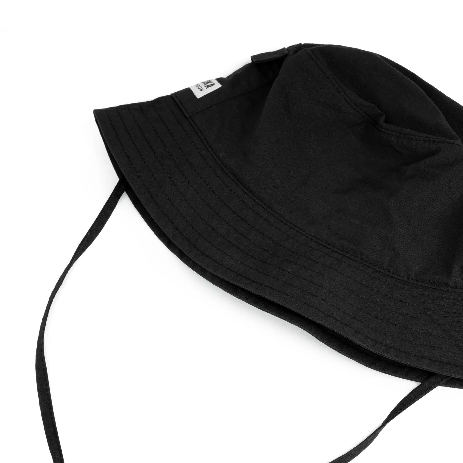 Roka London Bedford Black bøllehat UPF50+ sort