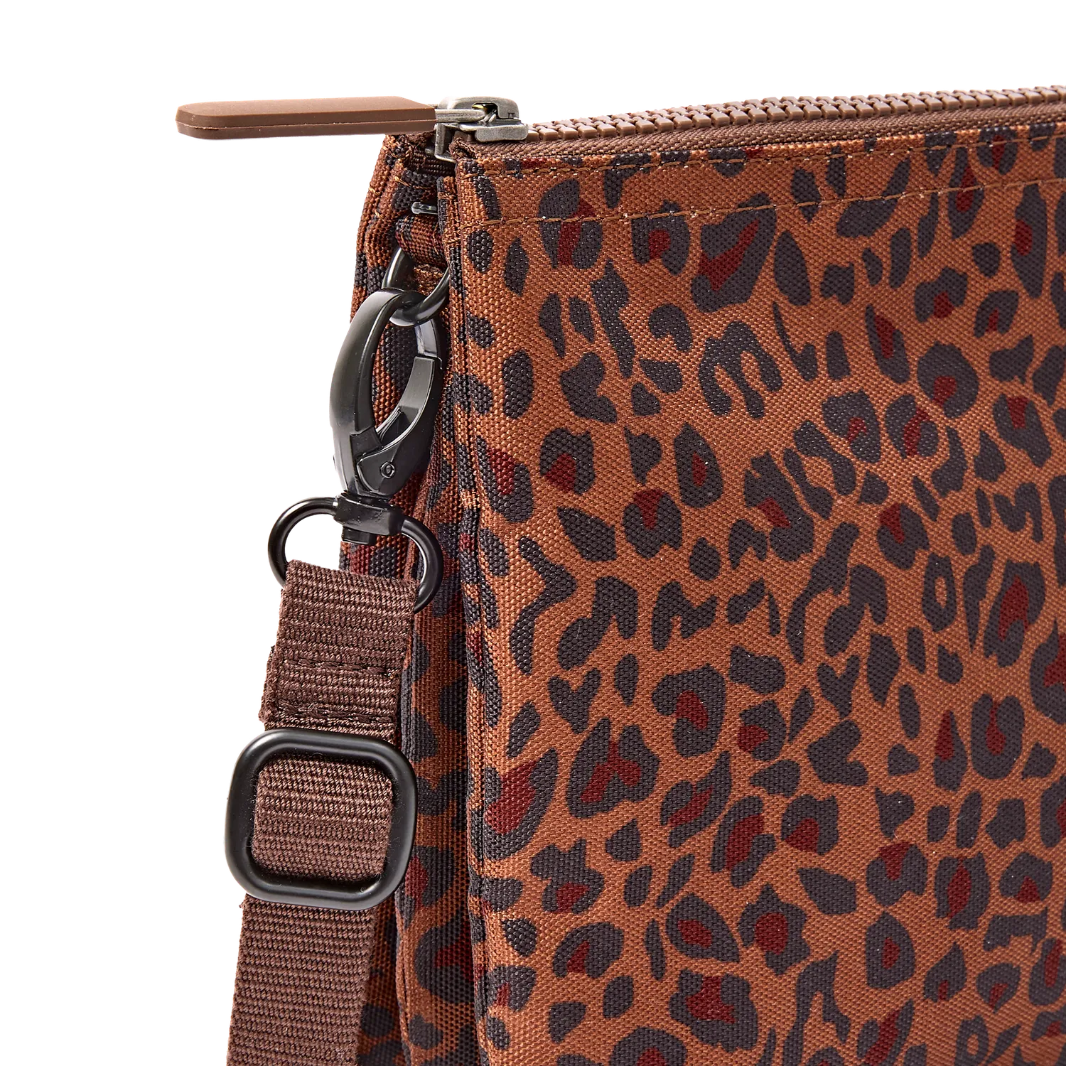 Roka London Carnaby XL crossbody Mini Leopard 0,5 liter