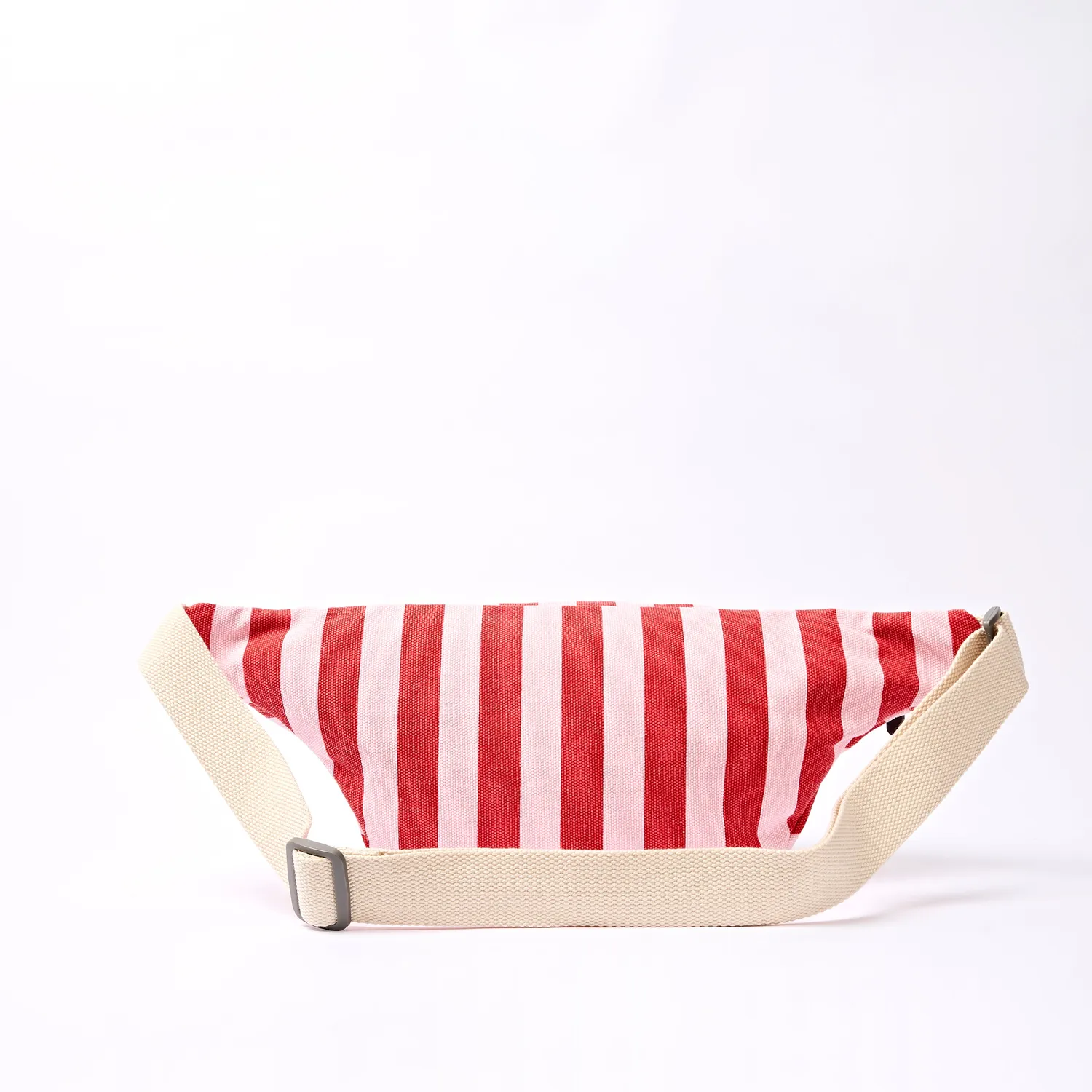 Roka London Mill Hill crossbody strawberry stripe bomuld 3,7L