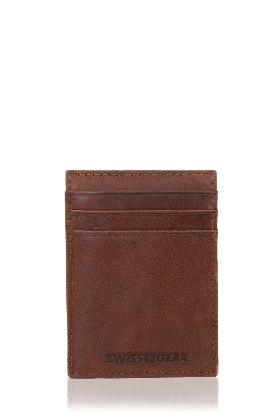 Swissgear Brig money clip pung brun læder