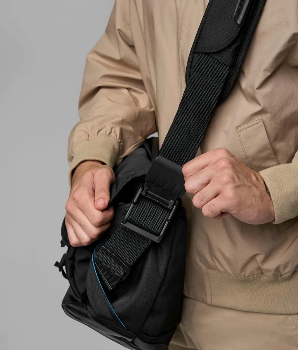Alpaka 7ven Messenger 16 skuldertaske sort ballistic
