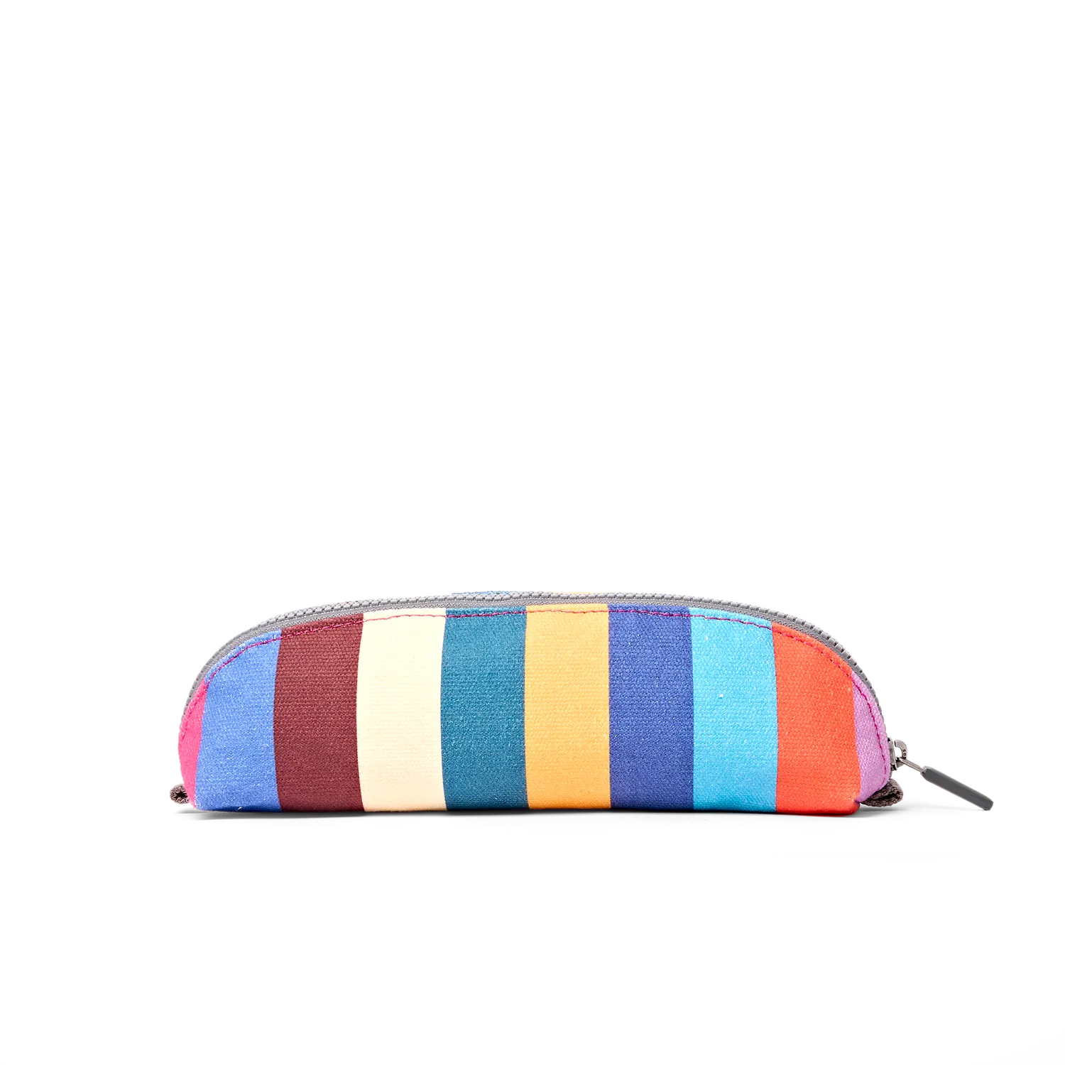 Roka London Tate pung Wide Stripe Multi Small bomuld