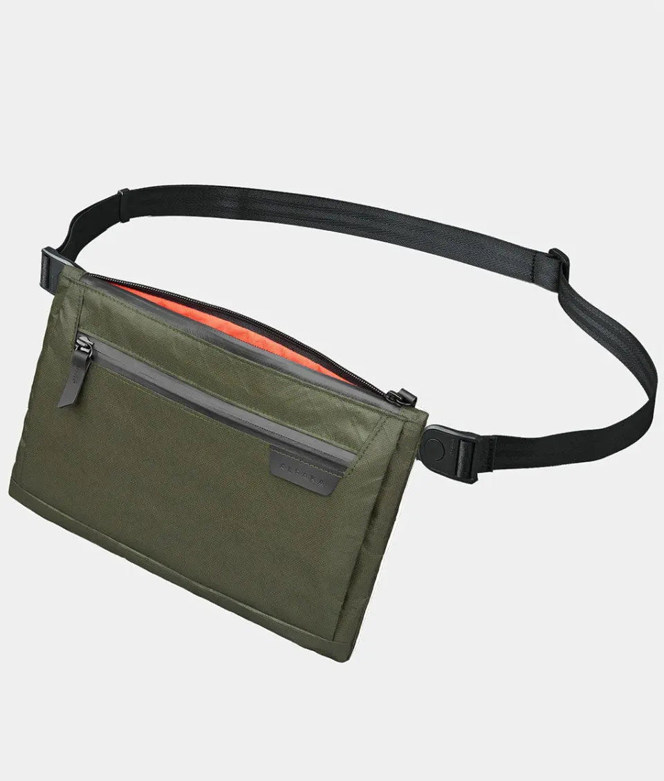 Alpaka Zip Pouch Max V2 toilettaske grøn Ultradyne