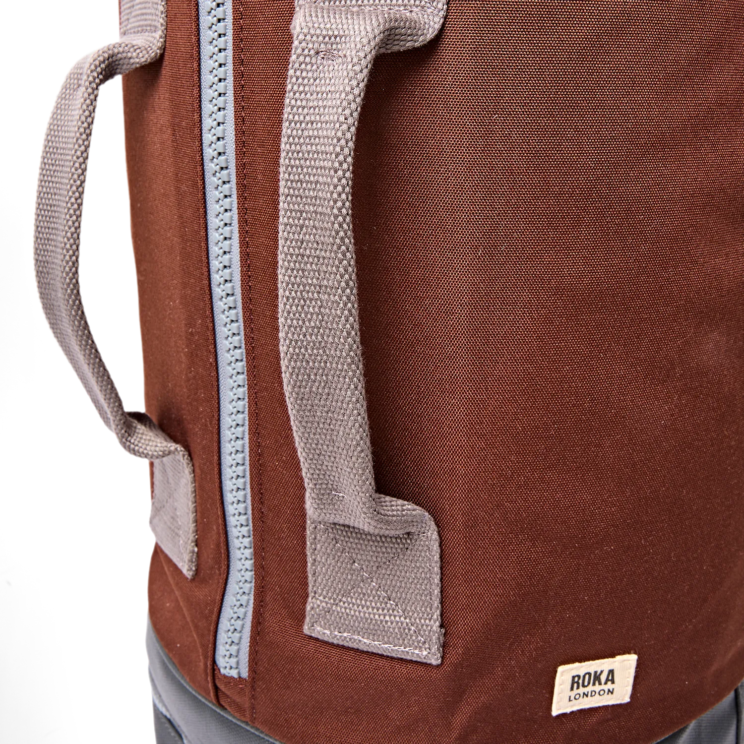 Roka London Heathrow Large duffeltaske Chocolate 50 liter