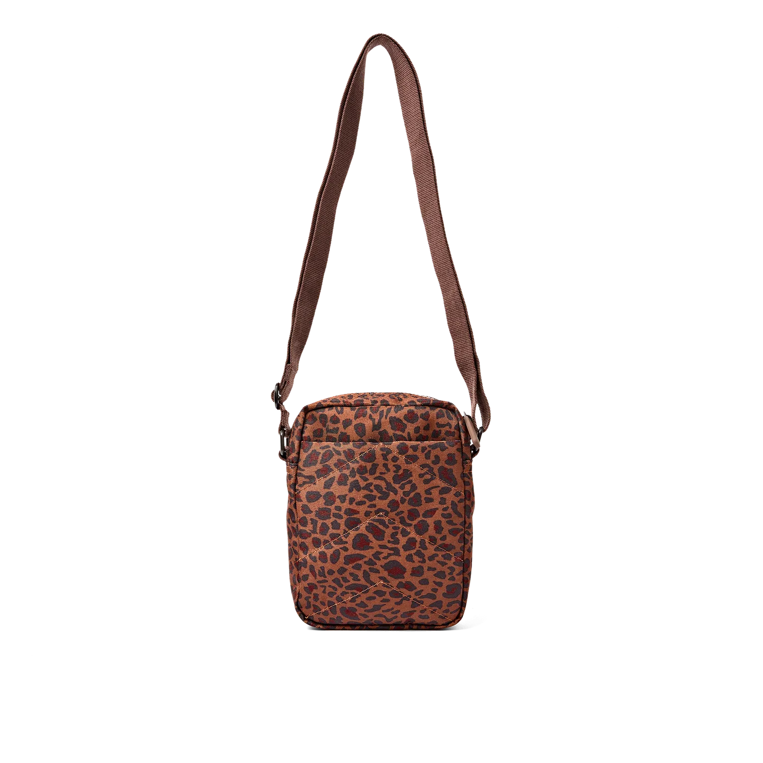 Roka London Bond Pocket crossbody taske Small mini leopard