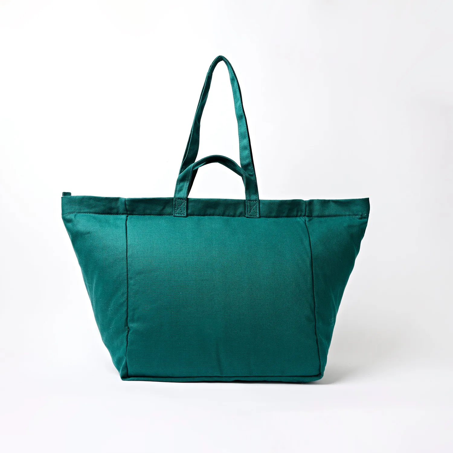 Roka London Marylebone tote large teal bomuld 43 liter
