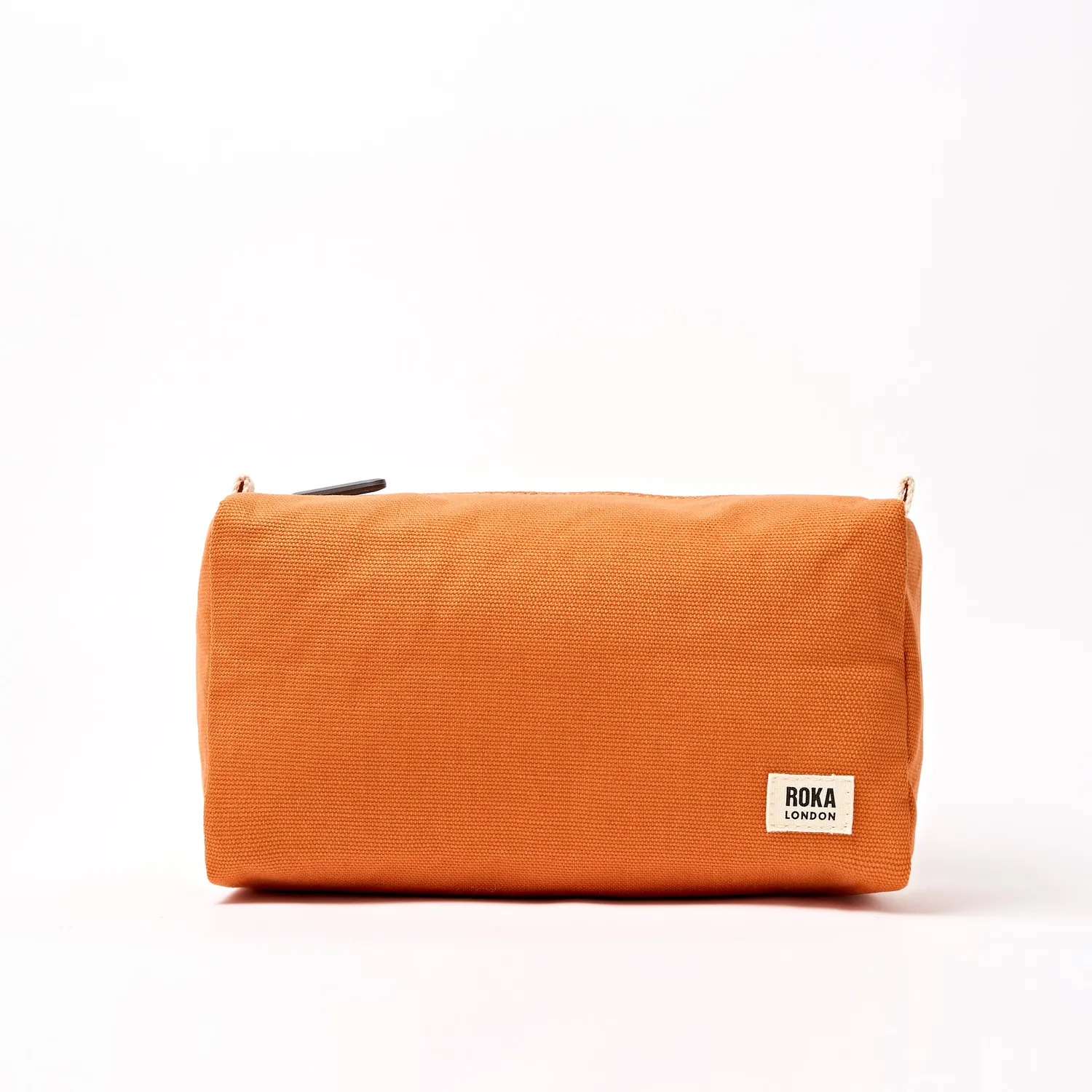 Roka London Maygrove toilettaske Small orange 4,8 liter