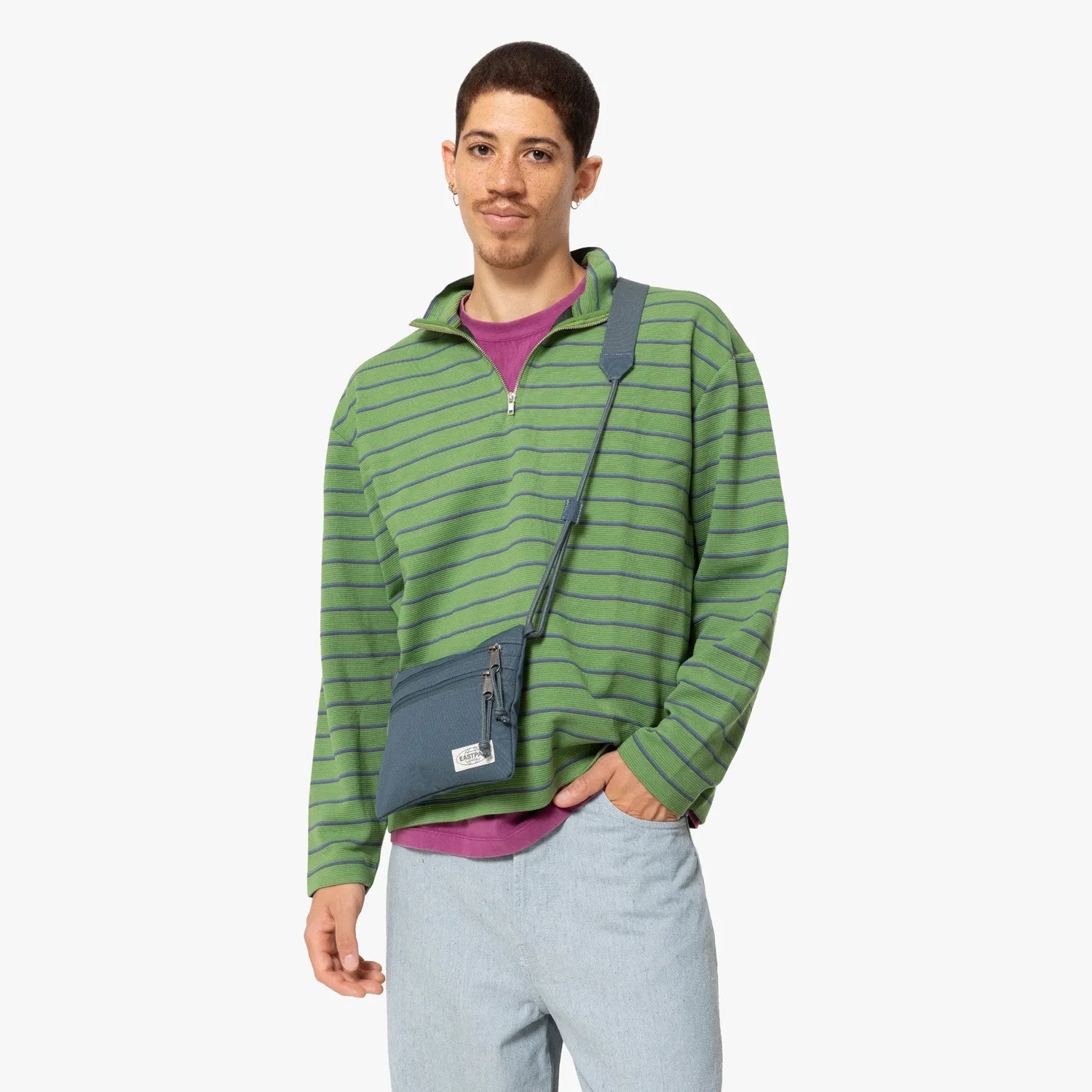 Eastpak Crostin crossbody taske Small Washed Cobble mini