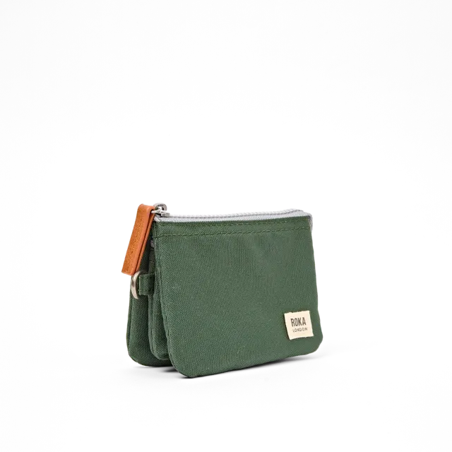 Roka London Carnaby pung Small Thunderstorm genbrugscanvas