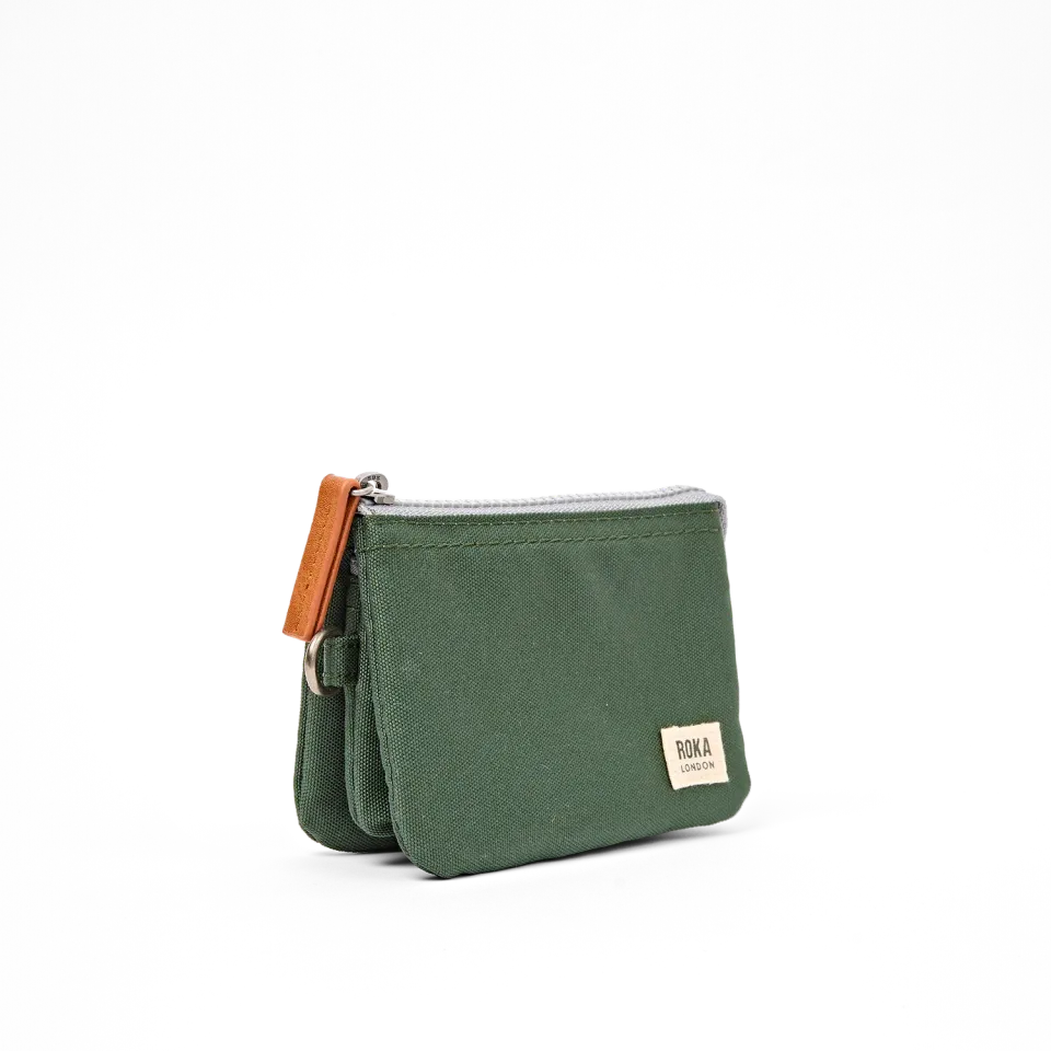 Roka London Carnaby pung Small Thunderstorm genbrugscanvas