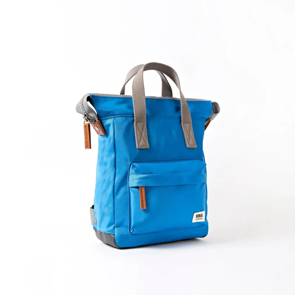 Roka London Bantry Small rygsæk malibu blue laptop 11 tommer