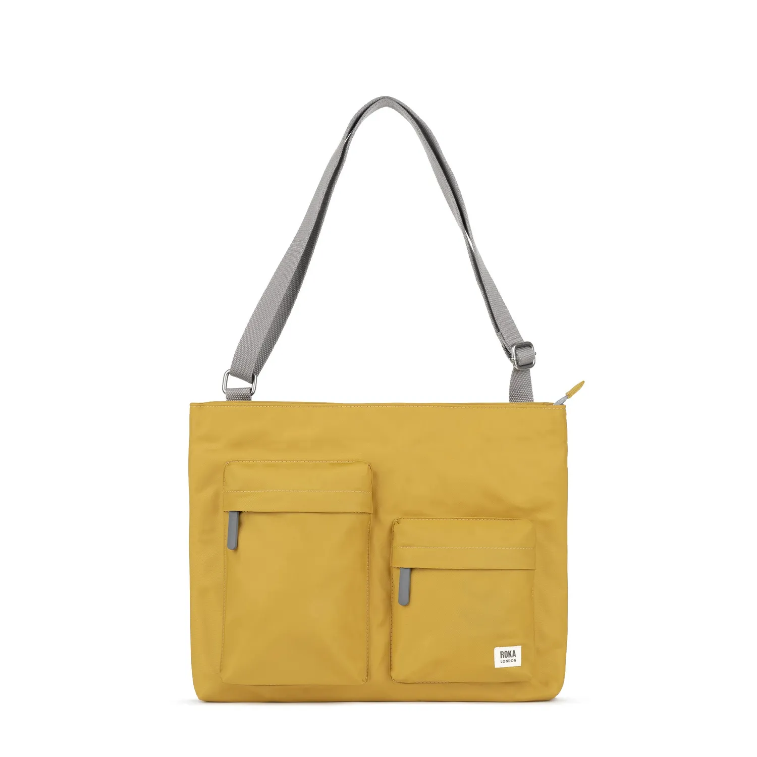 Roka London Moorgate messenger taske Corn Medium