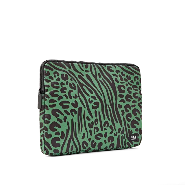 Roka London Brick Lane laptopsleeve mixed animal artichoke 14 tommer