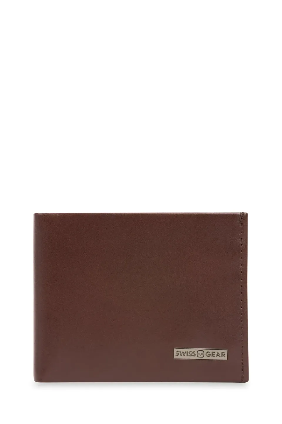 Swissgear RFID Mini bifold læderpung brun