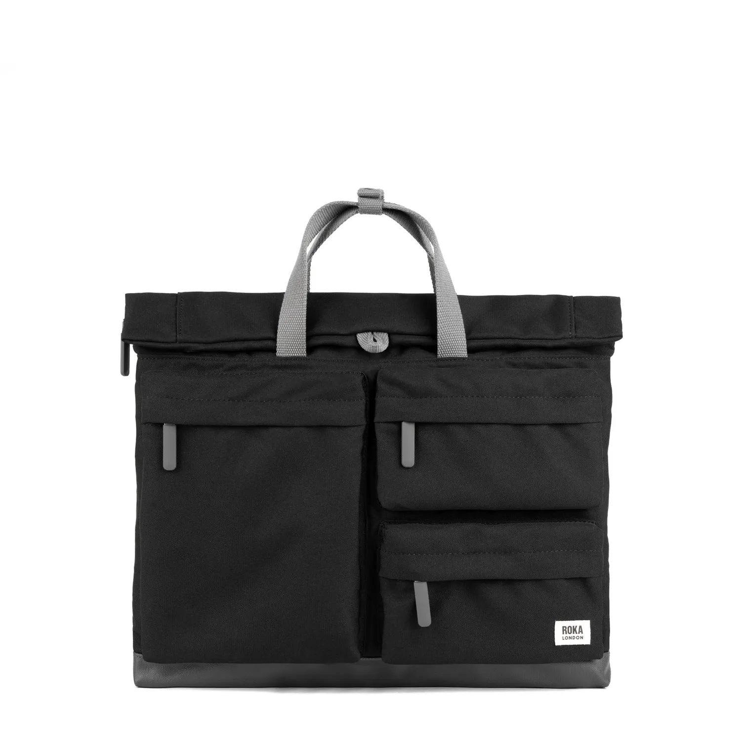 Roka Blackfriars Large messenger 4,2 liter – Ash