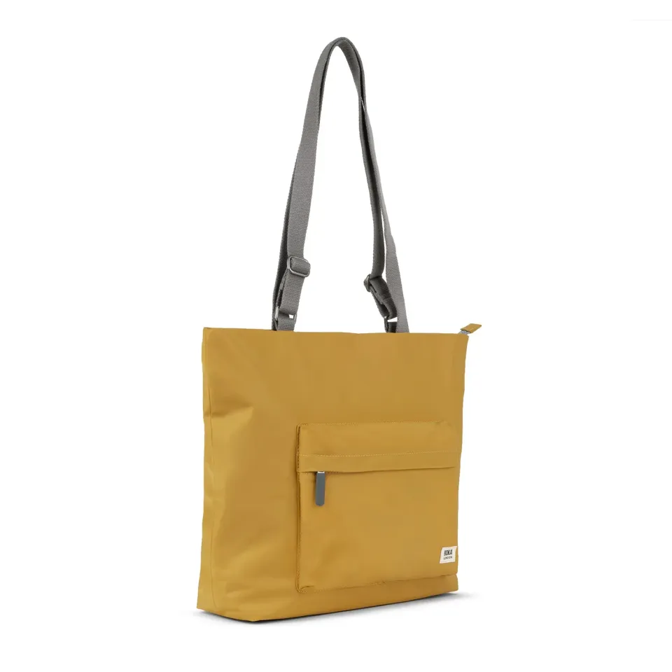 Roka London Trafalgar Medium totetaske Corn gul 19,5 liter