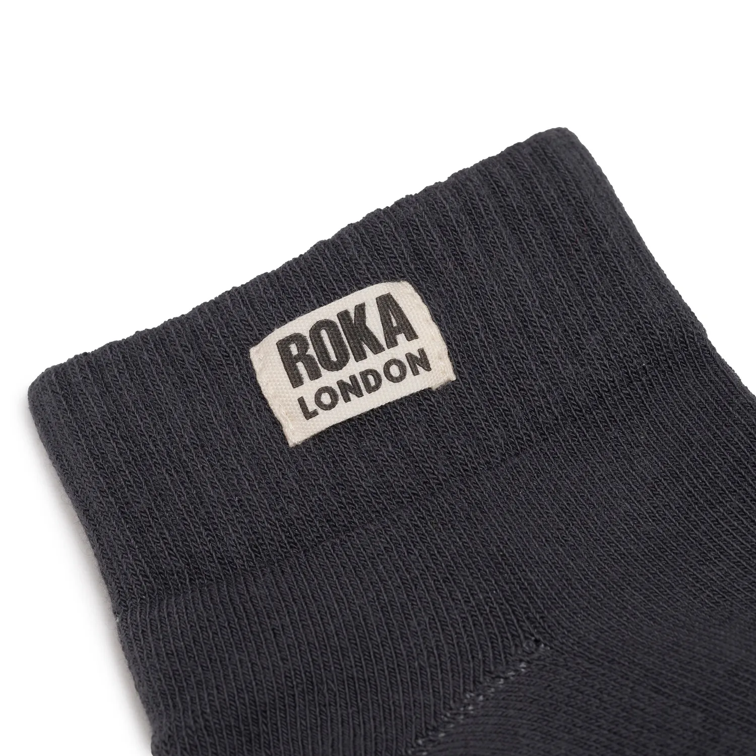 Roka London Wembley ankelstrømper faded black 36-42