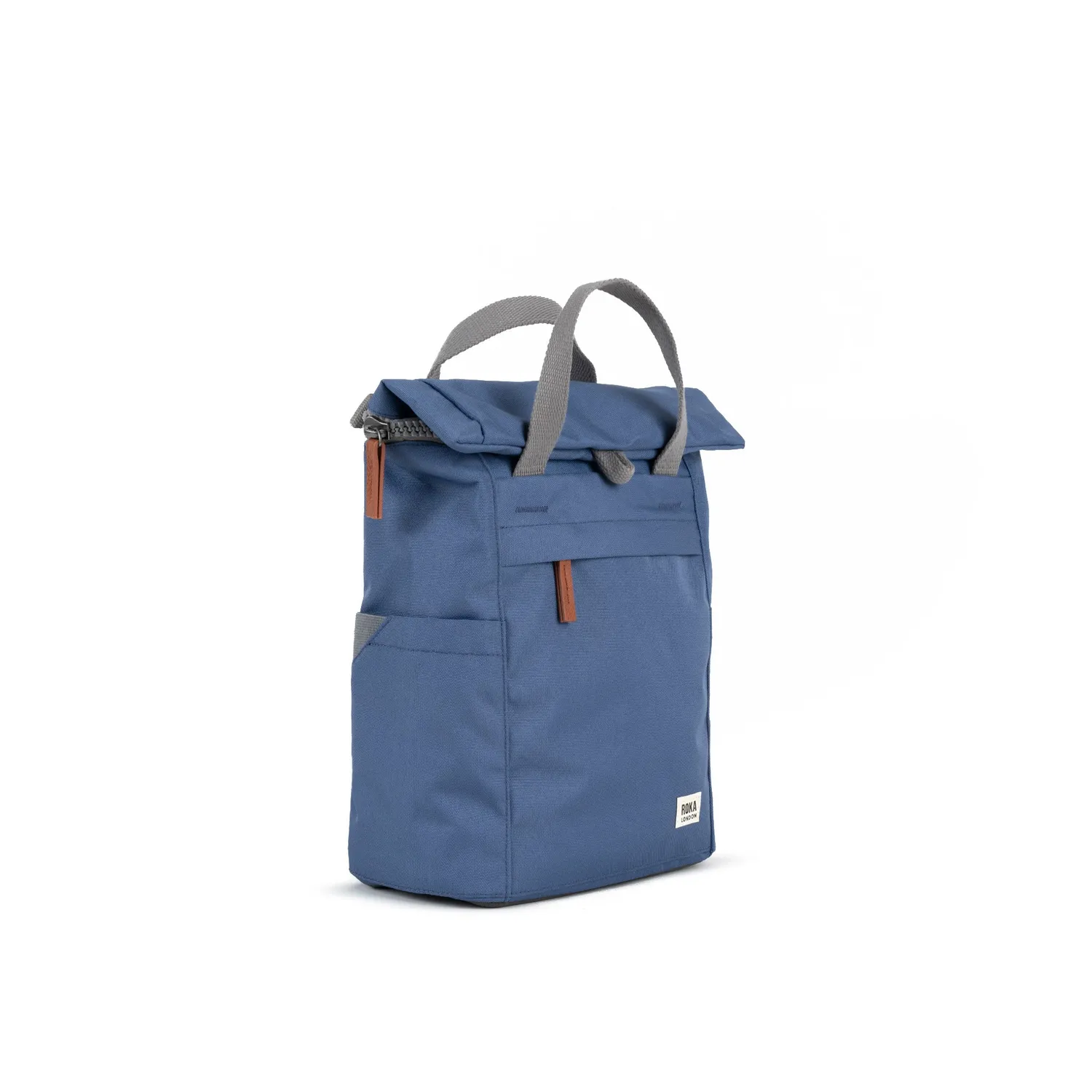 Roka London Finchley Rygsæk Burnt Blue laptoprum vandtæt