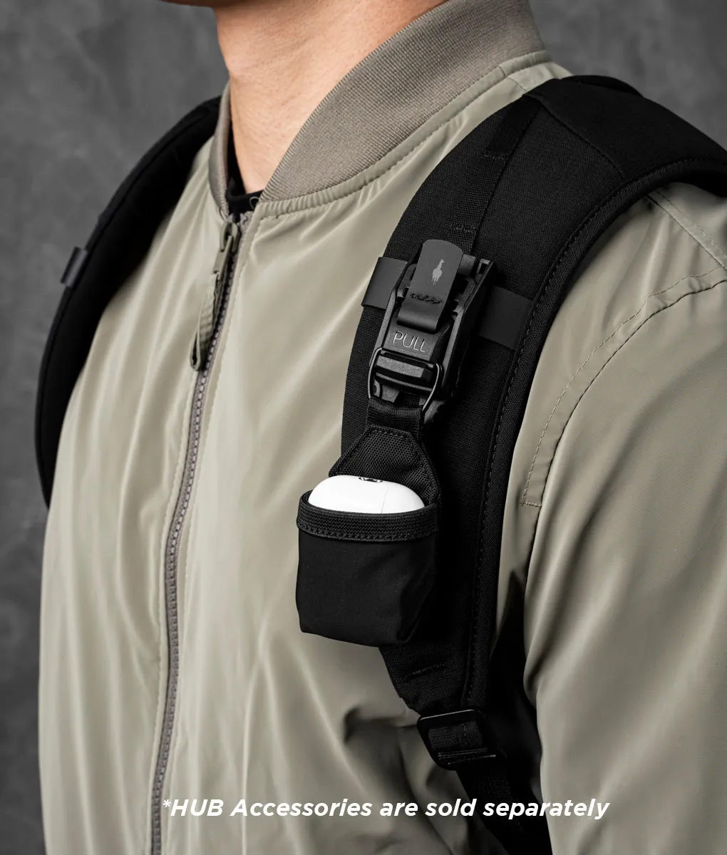 Alpaka Traverse Backpack 30L rygsæk sort laptoprum