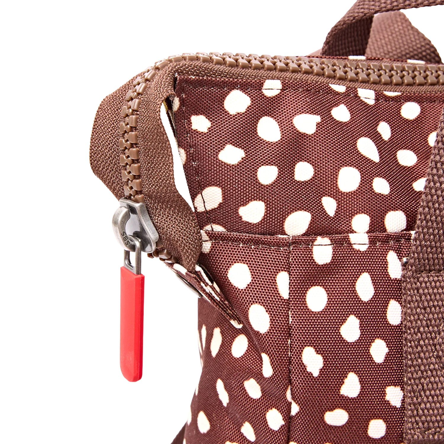 Roka London Bantry rygsæk Small brown dot 7,4 liter