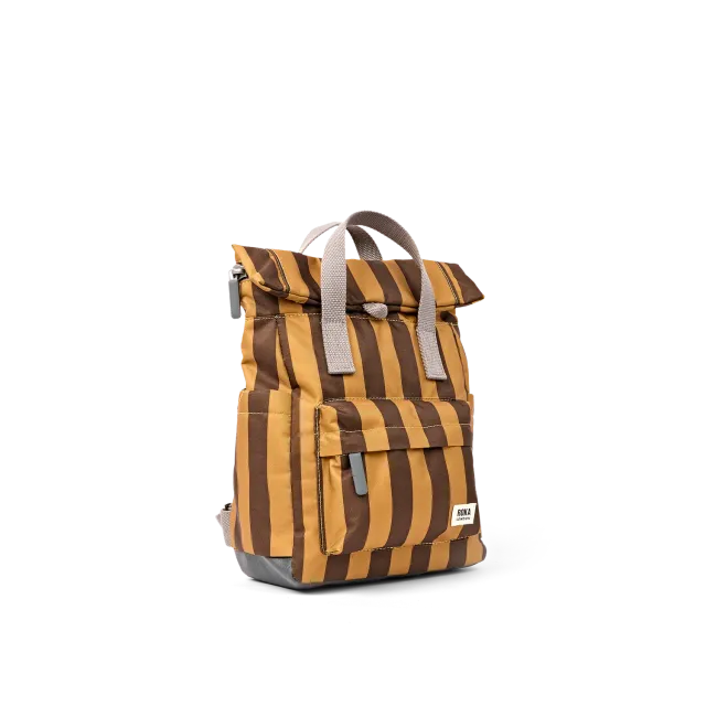 Roka London Canfield rygsæk Brown Stripe Small 9,8 liter