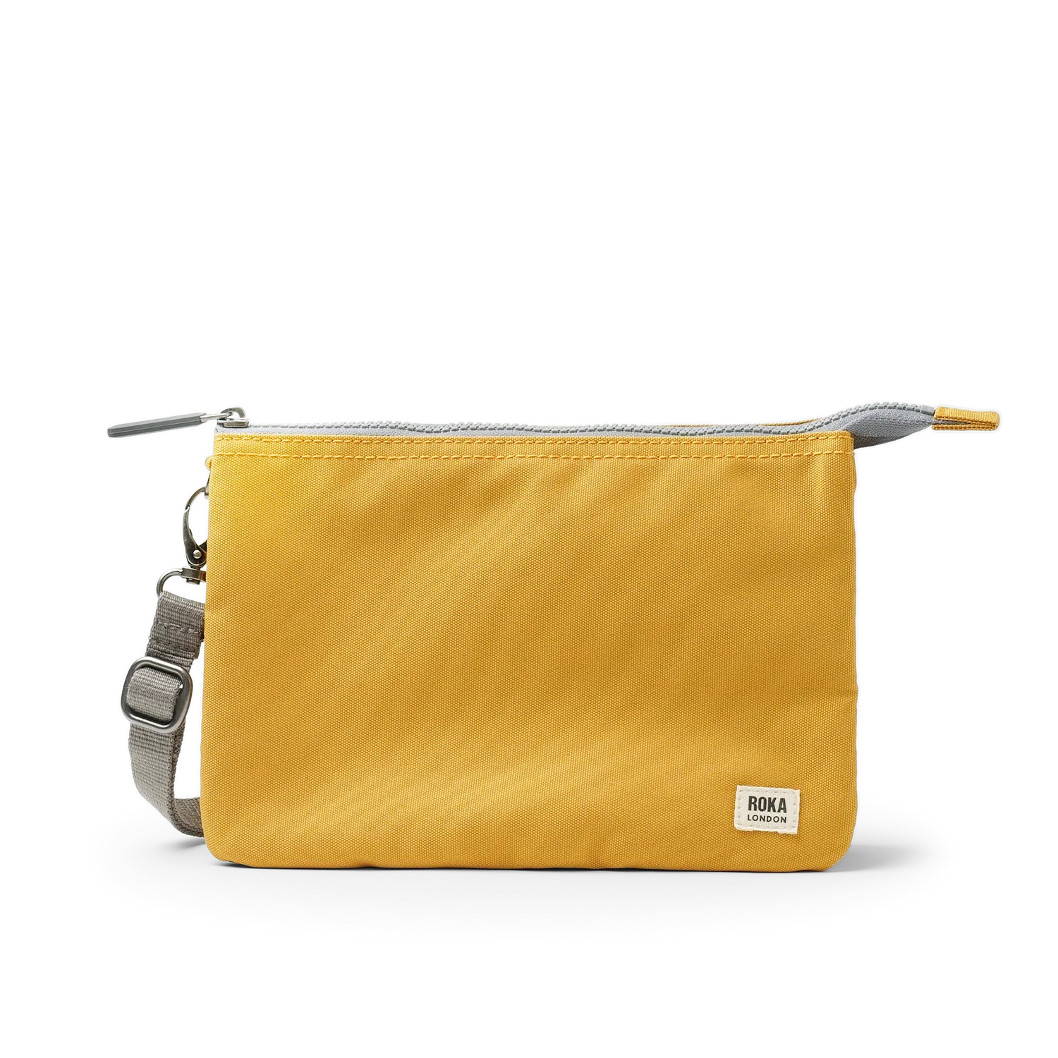 Roka London Carnaby XL crossbody flax med kortrum