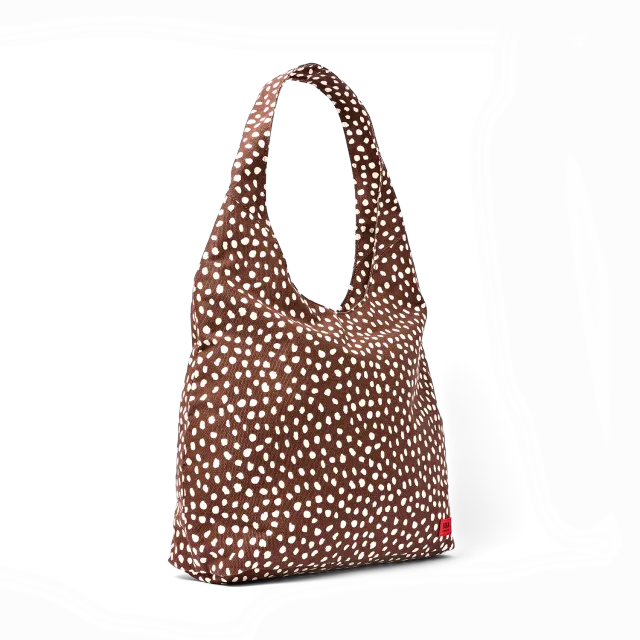 Roka London Hoxton skuldertaske Large brun 15,3 liter
