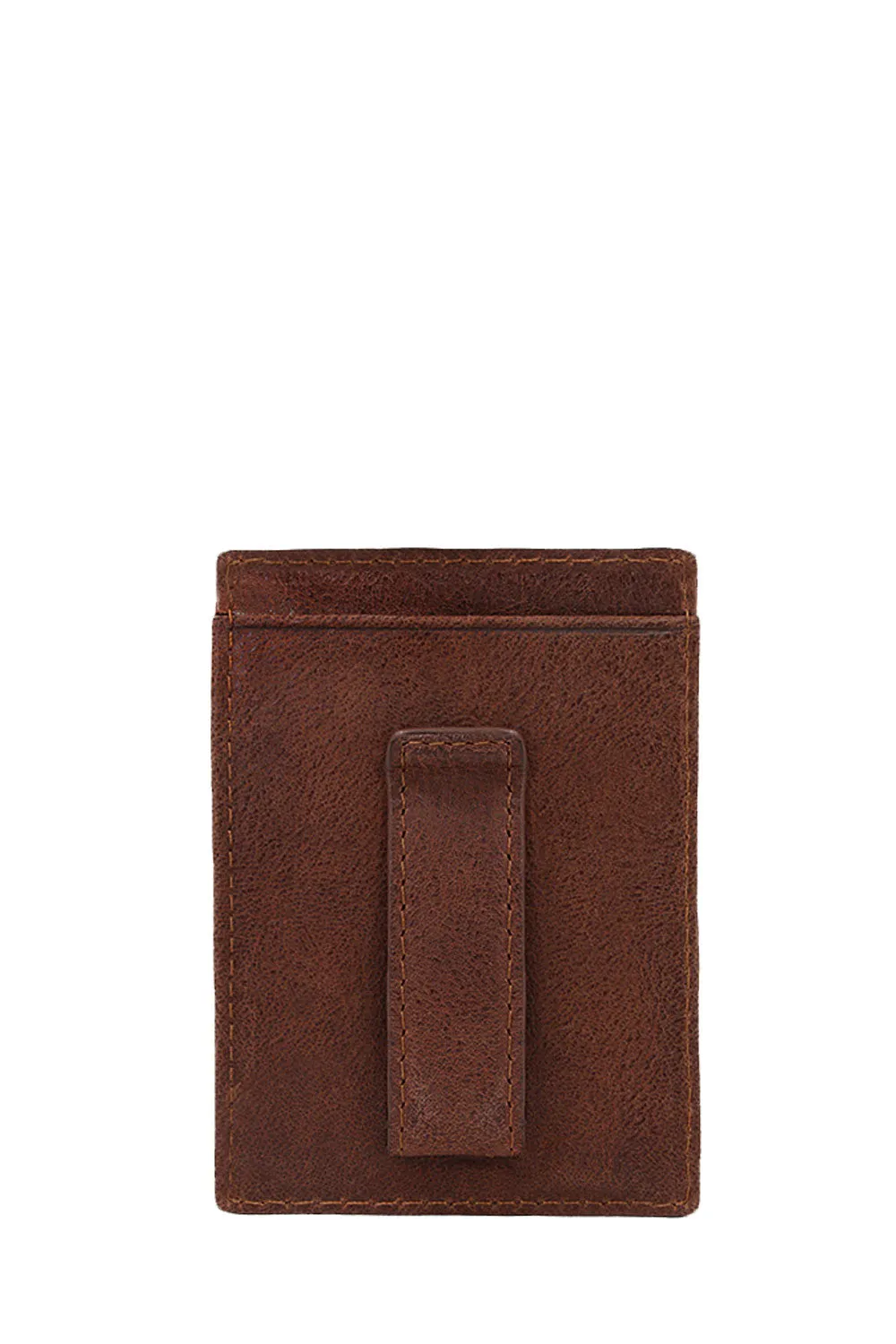 Swissgear Brig money clip pung brun læder