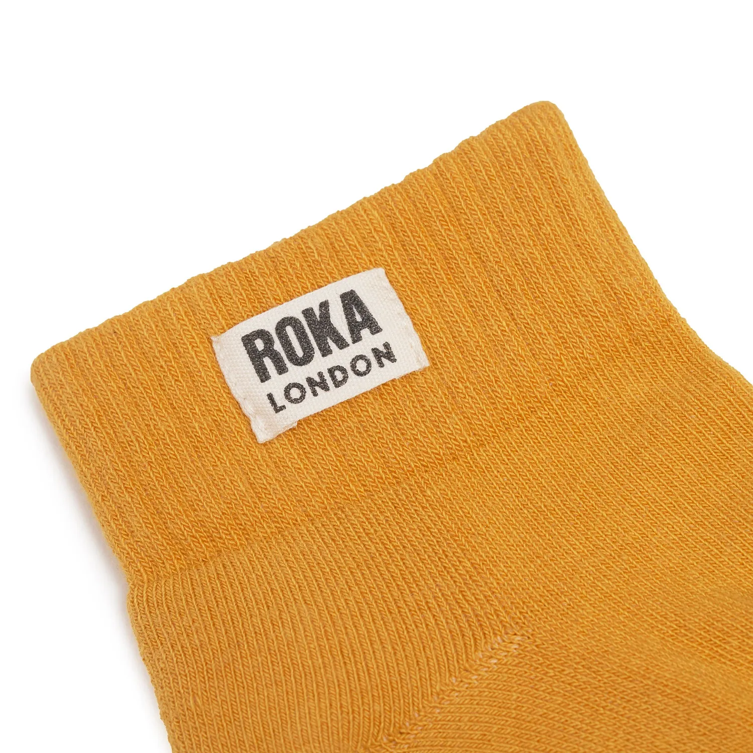Roka London Wembley ankelstrømper Corn 36-42 bomuld