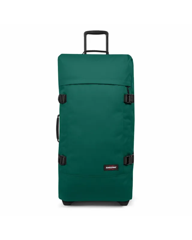 Eastpak Tranverz L kuffert Green Tree large vandafvisende